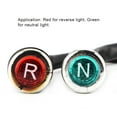 thumbnail image 4 of Green Neutral Indicator, Waterproof Long Service Life 46cm Cable Motorcycle Indicator Light  For 50 110 125 150 200 250cc ATV, 4 of 8