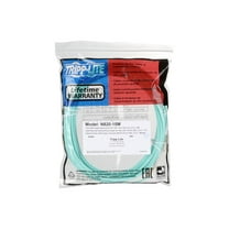 Eaton Tripp Lite Series 10Gb Duplex Multimode 50/125 OM3 LSZH Fiber Patch Cable, (LC/LC) - Aqua, 15M (50 ft.) - Patch cable - LC multi-mode (M) to LC multi-mode (M) - 15 m - fiber optic - duplex - 50 / 125 micron - OM3 - halogen-free - aqua