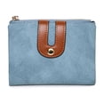 thumbnail image 1 of Womens Wallets Small Rfid Ladies Bifold Wallet With Zipper Coin Pocket,Mini Purse Soft Compact Thin, 1 of 6