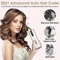 thumbnail image 2 of Rizador de pelo automático, rizador de pelo automático inalámbrico con 6 temperaturas y temporizadores, rizador de pelo de onda de barril de cerámica inalámbrico portátil, varita rizadora de calentami Namotu CZMR-HY186-2, 2 of 6