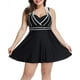 thumbnail image 2 of Traje de baño halter para mujer, talla grande, traje de baño de dos piezas, conjunto de tankini Fokelyi WMZL-931-7, 2 of 7