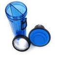 thumbnail image 2 of Dexas Travel Water and Treat Snack Bottle and Collapsible Cup Combo for Dogs, 2 of 4