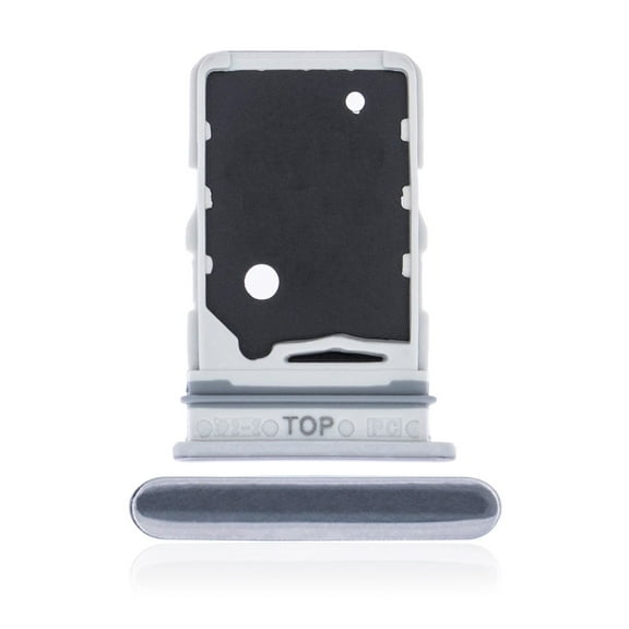 Replacement Dual Sim Card Tray Compatible For Samsung Galaxy A80 (A805 / 2019) (Ghost White)