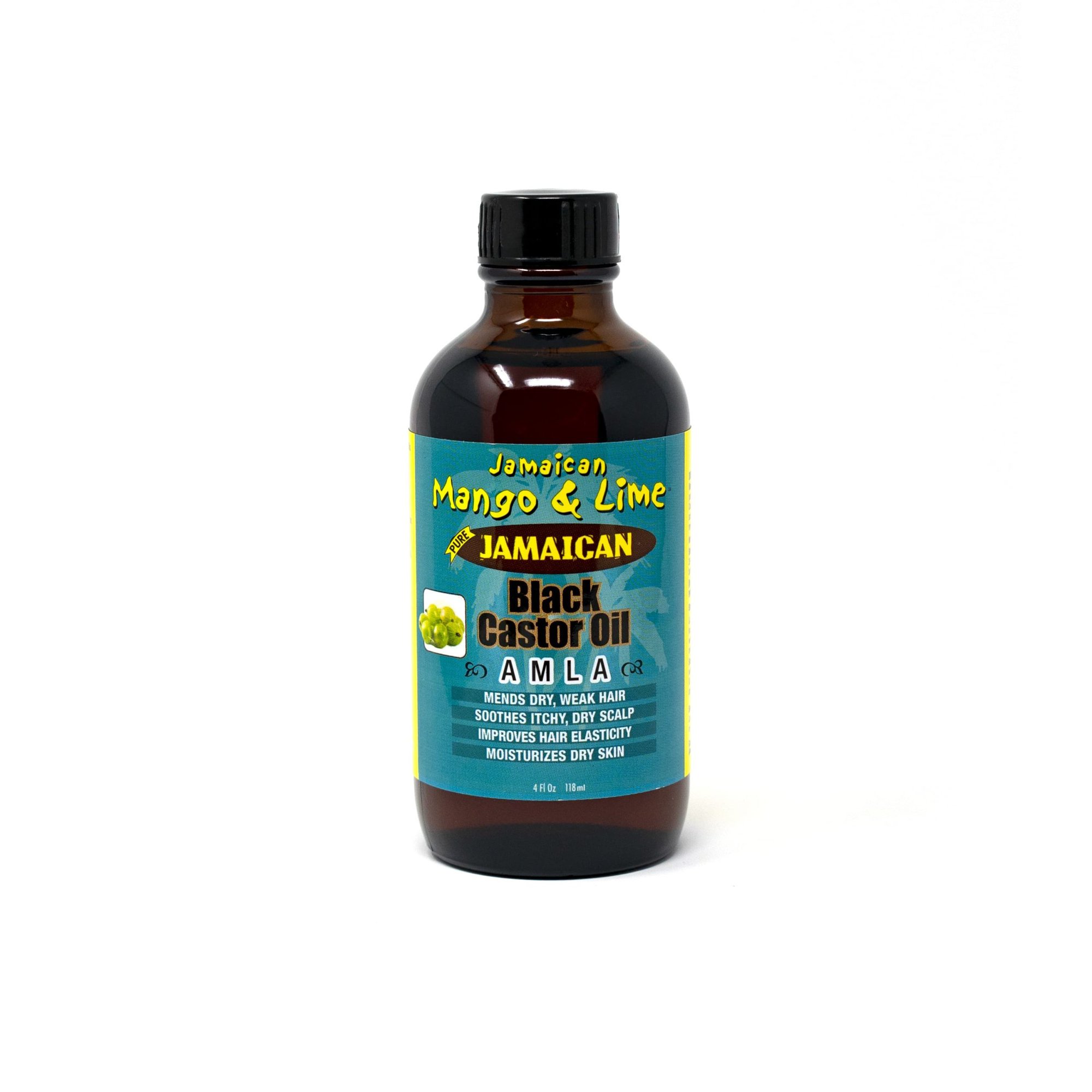 Huile Jamaican Mango & Lime - Castor Oil Tea Tree - 4oz - Cuir Chevelu Sec & Démangeaisons
