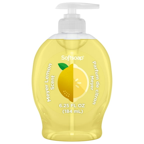 Softsoap Limited Edition Liquid Hand Soap, Meyer Lemon Scent, 6.25 fl oz Pump Bottle