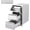 Silver 15x20x26 inch, variant on Outdoor Stainless Steel Drawer, 14x23x15H inch Smooth-Sliding Soft Close Two Storage Drawers, Rustproof & Weatherproof Outdoor Kitchen Drawer with Handle, BBQ Drawers for Garden Grill Island