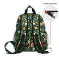 thumbnail image 5 of FORMRS School Backpack with Front Zippered Pocket 12" Student Travel Daypack, Orange Flowers, 5 of 6