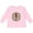 AD-Pink, variant on Southwestern Native Pattern Lizard Boys or Girls Long Sleeve Toddler T-Shirt