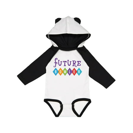 

Inktastic Bowling Outfit Future Bowler Gift Baby Boy or Baby Girl Long Sleeve Bodysuit