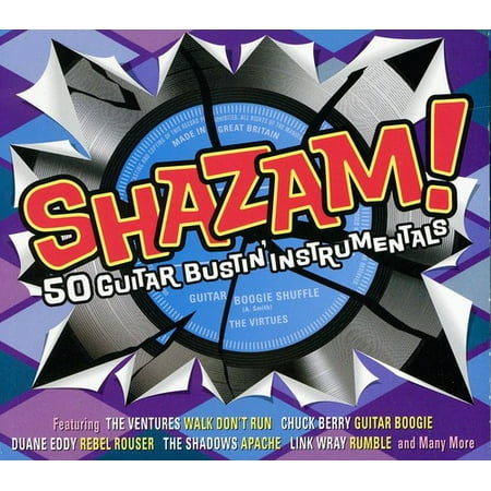 Guitar Instrumental Cd - Shazam: 50 Guitar Bustin Instrumentals (CD)