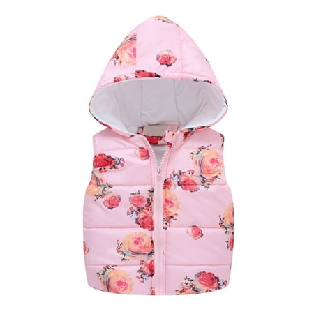 

Fsqjgq Boy Outfit Size 4 Toddler Kids Windproof Hooded Coat Warm Girls Sleeveless Camouflage Baby Boys Boys Outfits&Set Sweat Suits Kids Girls Pink 110