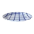 thumbnail image 3 of Plato Trinche Prichos 22 cm de Melamina Azul y Blanco, 3 of 4