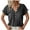Gray, variant on WIZUTIZ Workout Tops for Women up to 60% Off Loose Fit Tshirts Solid Cotton Linen Pure Colour V-Neck Shirts Holiday Beach Ladies Tops Lightweight Cotton Soft Tshirt Retro Tunics Short Sleeve Tee Bl