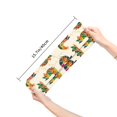 thumbnail image 2 of Salouo Boho Chicken Pattern Fun Novelty Crew Socks,Casual Athletic Socks Neutral Socks, 2 of 7