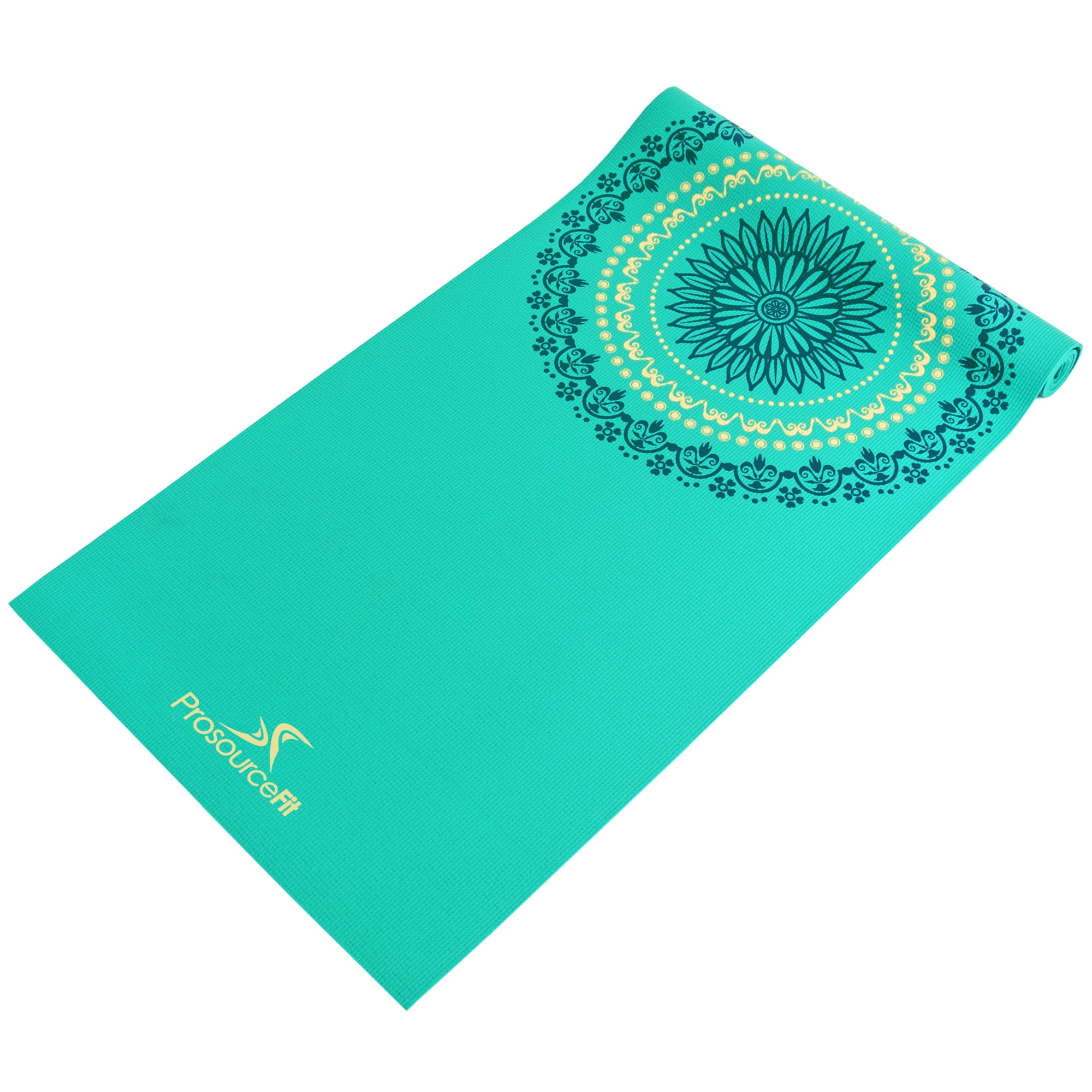 ProsourceFit Yoga Mats 3/16 in (5mm) Thick w/ Exclusive Printed Designs