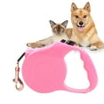 thumbnail image 2 of 3 Meters Dog Leash Automatic Retractable Dogs Walking Lead Leash Pet Dogs Cat Lead Extending Traction Rope (Pink), 2 of 8