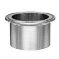 thumbnail image 5 of Uxcell 304 Stainless Steel Sanitary Pipe Fitting 2" PT Female Thread to 2.5" Tri Cover 77.5mm Ferrule OD with PTFE Gaskets, 5 of 6