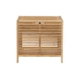 thumbnail image 2 of Linon Harding Lift-Top Hamper, Natural Bamboo Finish, 2 of 12