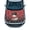 Snowman Snowflake Red, variant on Pzuqiu Christmas Car Hood Cover Protector Featuring Festive Santa Snowman - Universal Fit for All Car Models and Holiday Decor