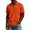 Saffron&04#0810U, variant on Fabrcox Mens Polo Shirts Short Sleeve Quarter Zip Collared Shirt Men Regular Fit Solid Color Sports Casual Office Mens Golf Shirt with Pockets XXXL