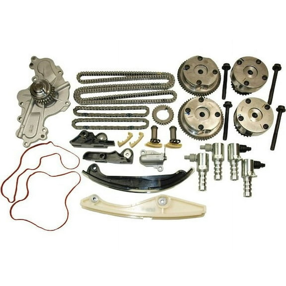 Timing Chain Kit and Water Pump - Compatible with 2013 - 2016 Ford Flex 3.5L V6 VIN 8 2014 2015