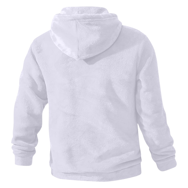 Lorytime Oversized Hoodies for Men Half Zip Solid Fleece