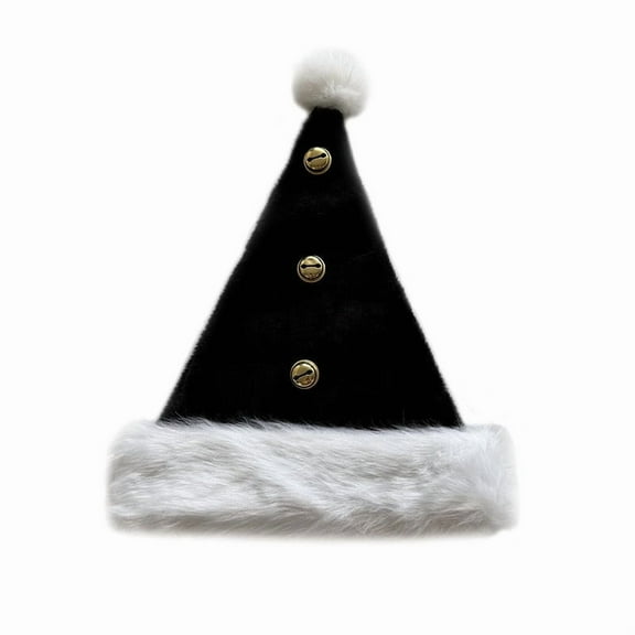 Christmas Hat Set for Family Party | Festive Holiday Headwear for Adults Teens, Classic Plush Santa Hat Decorative Accessories for Xmas Celebration