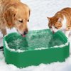 Heated Water Bowl with 5 Layers Design for Heating & Heat Preservation Provides Drinkable Water & in Winter Heated Pet Bowl for Chicken Duck , 194 fl oz