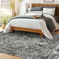 thumbnail image 2 of Wonnitar Washable Rug, Vintage 5x7 Rug Runner for Hallways Non-Slip, Traditional Non-Shedding Entryway Mat Soft Carpet for Bathroom Foyer Bedroom, 2 of 9