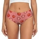 thumbnail image 1 of Fotbe Red Strawberry Calzones Estampados para Mujer – Ropa Interior de Algodón, Cómoda, Suave y Elástica-XX-Large, 1 of 6