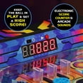 thumbnail image 6 of Ambassador Electronic Arcade Pinball Machine with Vibrating Bumpers and LED Lights, 6 of 9