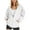 White, variant on LYXSSBYX Shackets for Women 2024 Women's Zip Up Jacket Sweatshirts Oversized Fleece Long Sleeve with Pockets Fall Casual Preppy Teen Girls Outfit