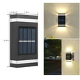 thumbnail image 3 of Kiplyki New Arrivals Fence Lights,LED Wall Lights,Outdoor IP65,2 Pack Outdoor Wall Lamps for Backyard Garden Garage and Pathwa, 3 of 5