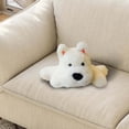 thumbnail image 4 of Homesteed Dog Stuffed Animal Puppy Plush Toy Cuddly Lying Pillow Comforting Companion For Kids Adults, 4 of 4