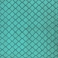thumbnail image 1 of Ahgly Company Indoor Square Oriental Turquoise Blue Industrial Area Rugs, 8' Square, 1 of 4
