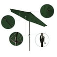 thumbnail image 2 of Havenside Home North Bend7.5 Foot Crank Lift  Auto Tilt Patio Umbrella Outdoor Rated Acrylic Fabric  by  Hunter Green, 2 of 5