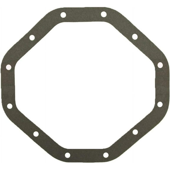 Cobra-Tek Fiber Rear End Differential Cover Gasket Compatible For 9.25" R.G. 12 Bolts Gray