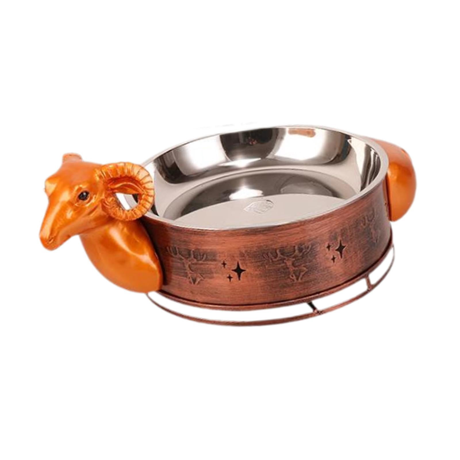 TISHITA Special s Chafing Pot Stainless Steel Multipurpose Food Warmer Camping Alcohol s for Camping Outdoor Picnic 26CM