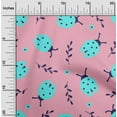 thumbnail image 2 of oneOone Cotton Poplin Light Pink Fabric Ladybird Diy Clothing Quilting Fabric Print Fabric By Yard 56 Inch Wide, 2 of 6