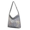 thumbnail image 1 of Stylish Rustic Crossbody Purse - Multi-Pocket Vintage Exotic Pattern Handbag for Fashion-Conscious Shoppers, 1 of 4