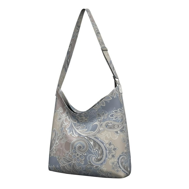 Stylish Rustic Crossbody Purse - Multi-Pocket Vintage Exotic Pattern Handbag for Fashion-Conscious Shoppers