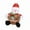 B, variant on JeashCHAT Christmas Candy Storage Basket Decorations Santa Claus Storage Basket Candy Basket