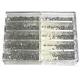 thumbnail image 1 of 670 tornillos profesionales de acero inoxidable para reparación de relojes, 10 tamaños diferentes (de 1,6 mm a 6,0 mm)., 1 of 5