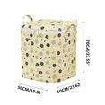 thumbnail image 3 of DefiDgd Large Capacity Zipper Clothes Quilts Storage Bag,Foldable Blanket Storage Containers with Handle for Organizing Bedroom Clothes Blankets Quilts Pillows(Z), 3 of 4