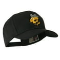 thumbnail image 5 of Flying Hornet Mascot Embroidered Cap - Black OSFM, 5 of 5