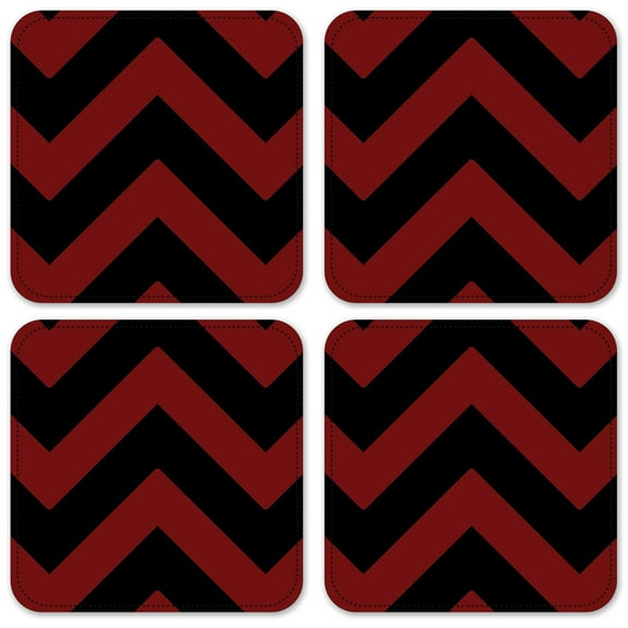Vinyl Drink Coasters - Set of 4 - Colors of South Carolina