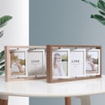 thumbnail image 2 of Creative Nordic 6-inch wooden double-sided rotating photo frame decoration one-piece Photo Frame multi-combination photo frame, 2 of 5