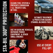 STA-BIL In-Season Protection Fuel System Treatment and Fuel Injector Cleaner, Boost Mpg, Corrosion Protection, 8 fl oz (22288)