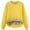 Yellow, variant on Annhoo Womens Sherpa Lined Sweatshirts Winter Long Sleeve Crewneck Fleece Pullover Plus Size Soft Thermal Shirts