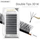 thumbnail image 1 of NAGARAKU Doble Puntas 3D W Forma Extensiones De Pestañas Blister Premade Fans, 1 of 3